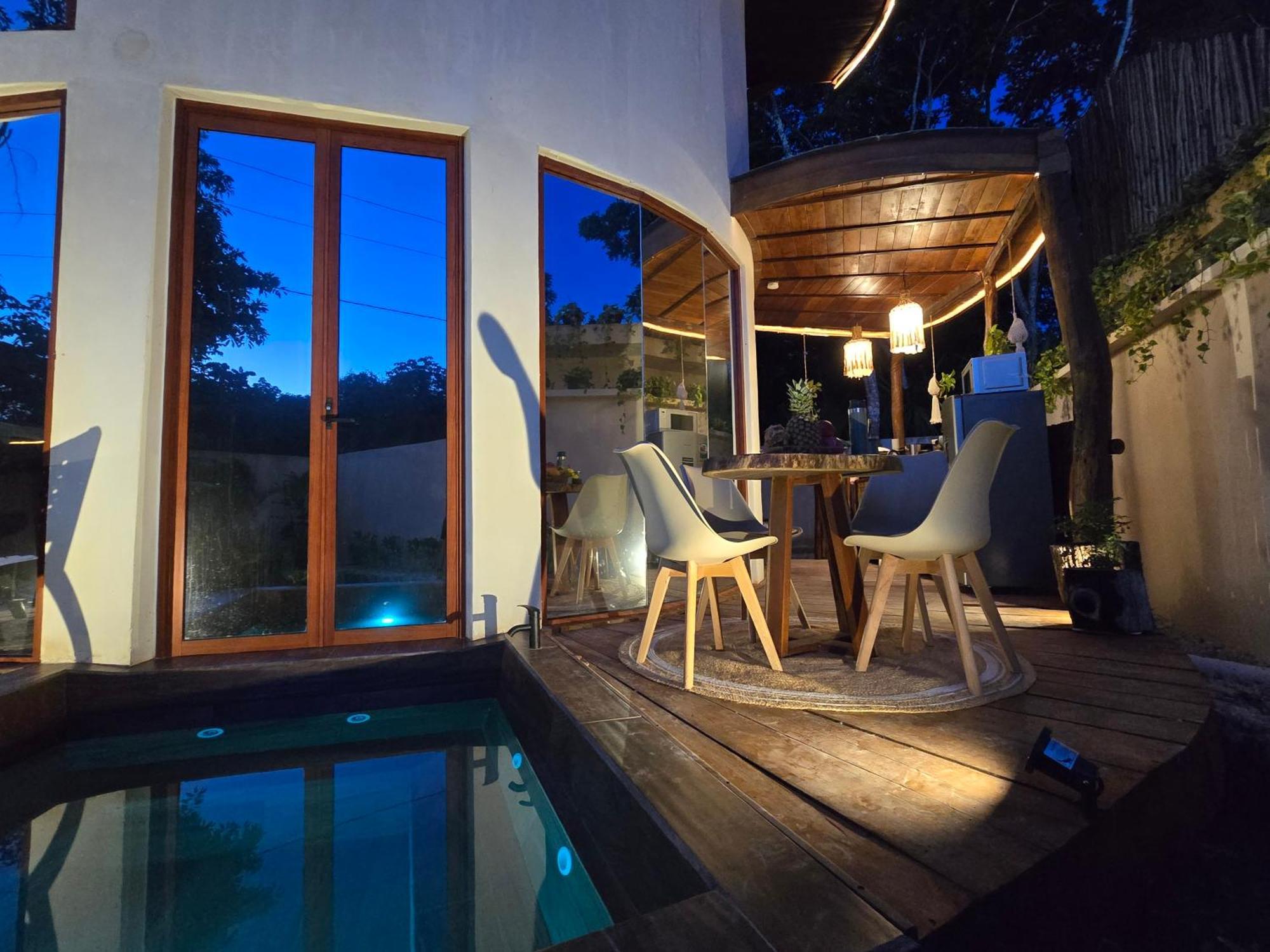 Villa Con Jacuzzi En Bacalar Buenavista  Exterior photo
