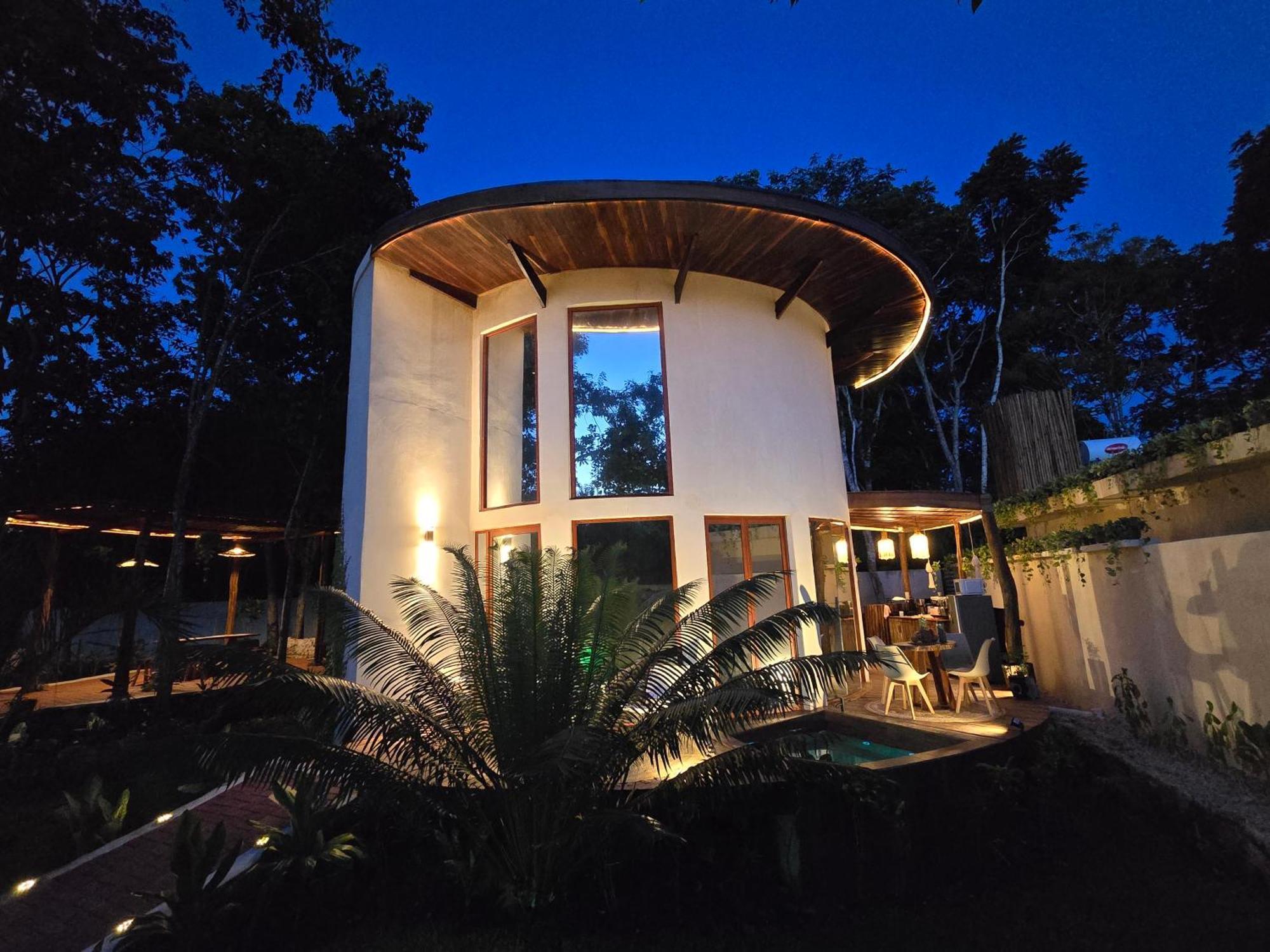 Villa Con Jacuzzi En Bacalar Buenavista  Exterior photo