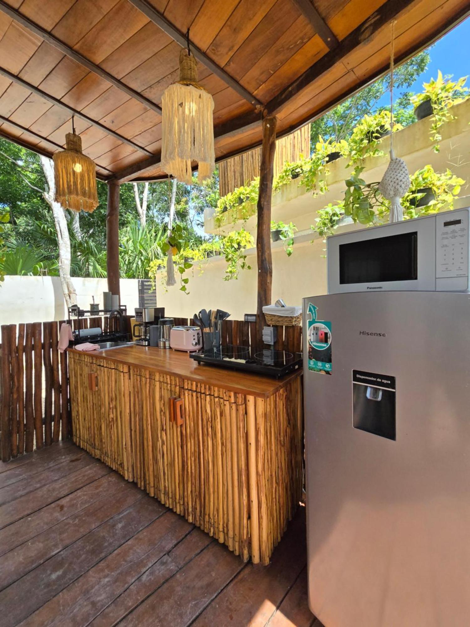 Villa Con Jacuzzi En Bacalar Buenavista  Exterior photo